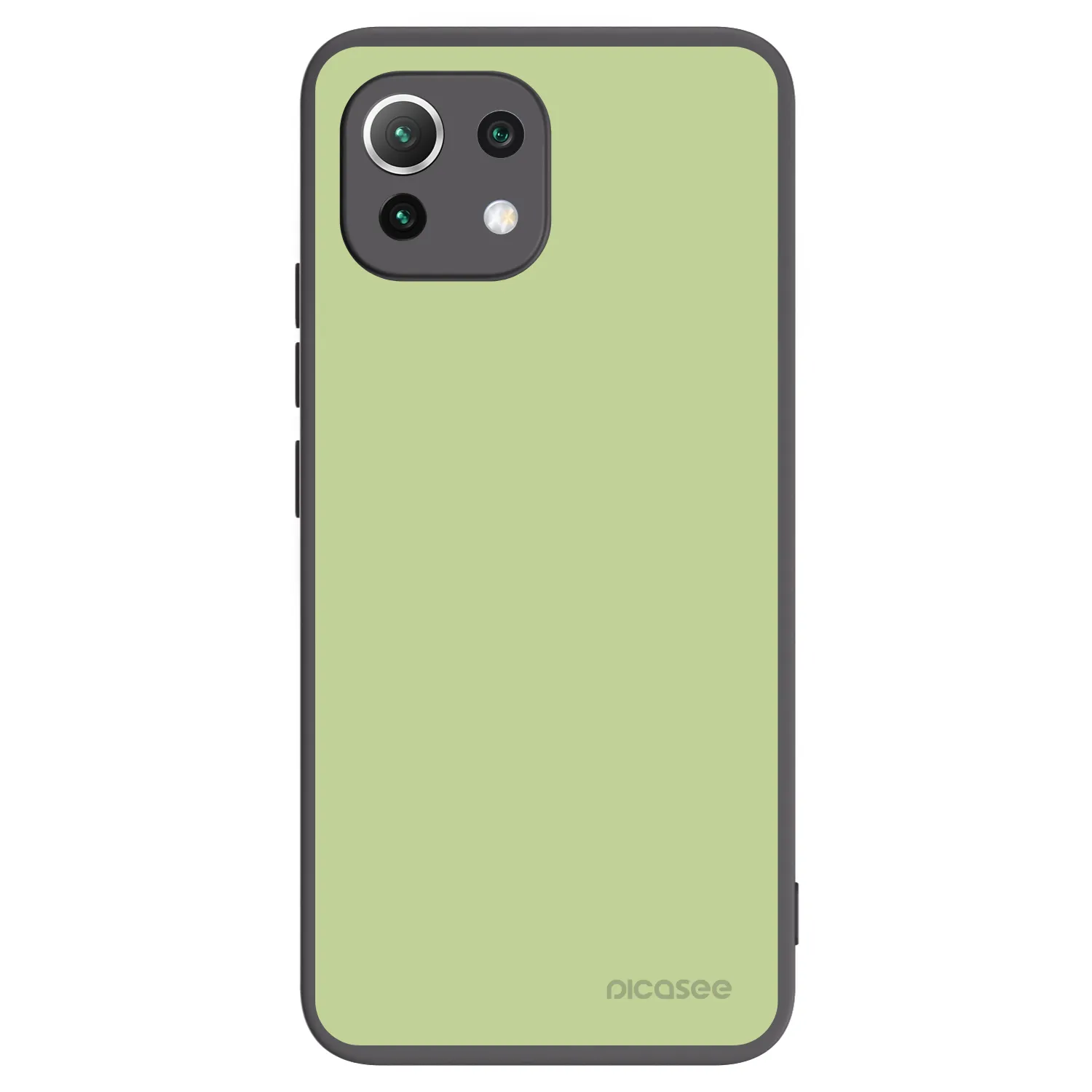 Picasee crna silikonska maskica za Xiaomi 11 Lite 5G NE - Heavenly Hints