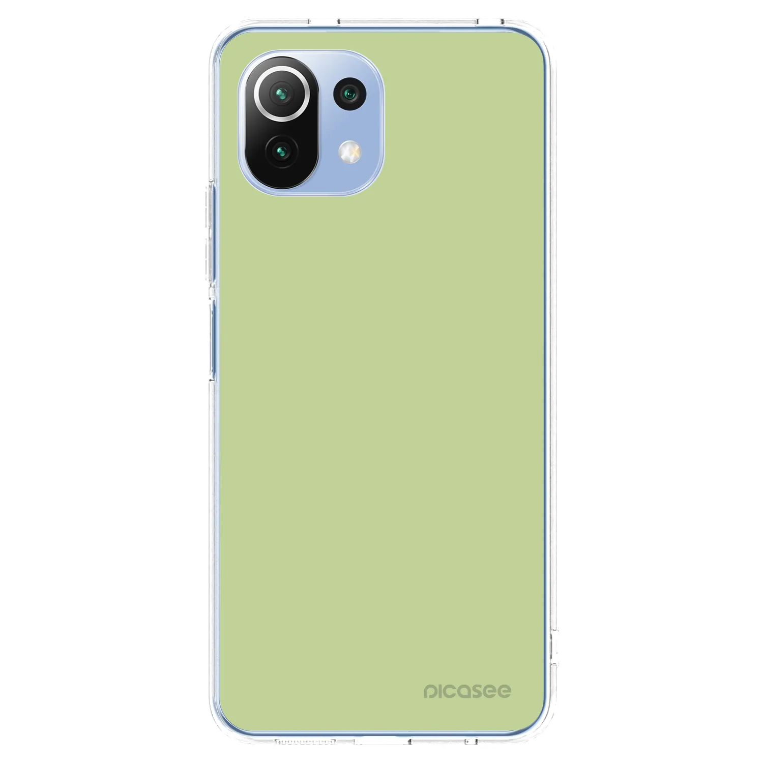 Picasee silikonska prozirna maskica za Xiaomi 11 Lite 5G NE - Heavenly Hints