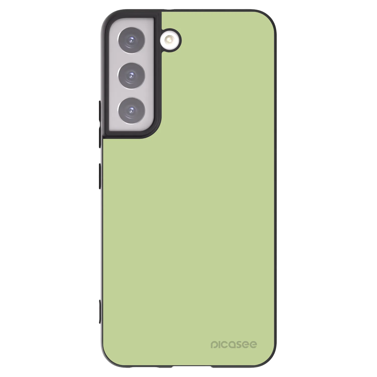 Picasee crna silikonska maskica za Samsung Galaxy S22 5G - Heavenly Hints