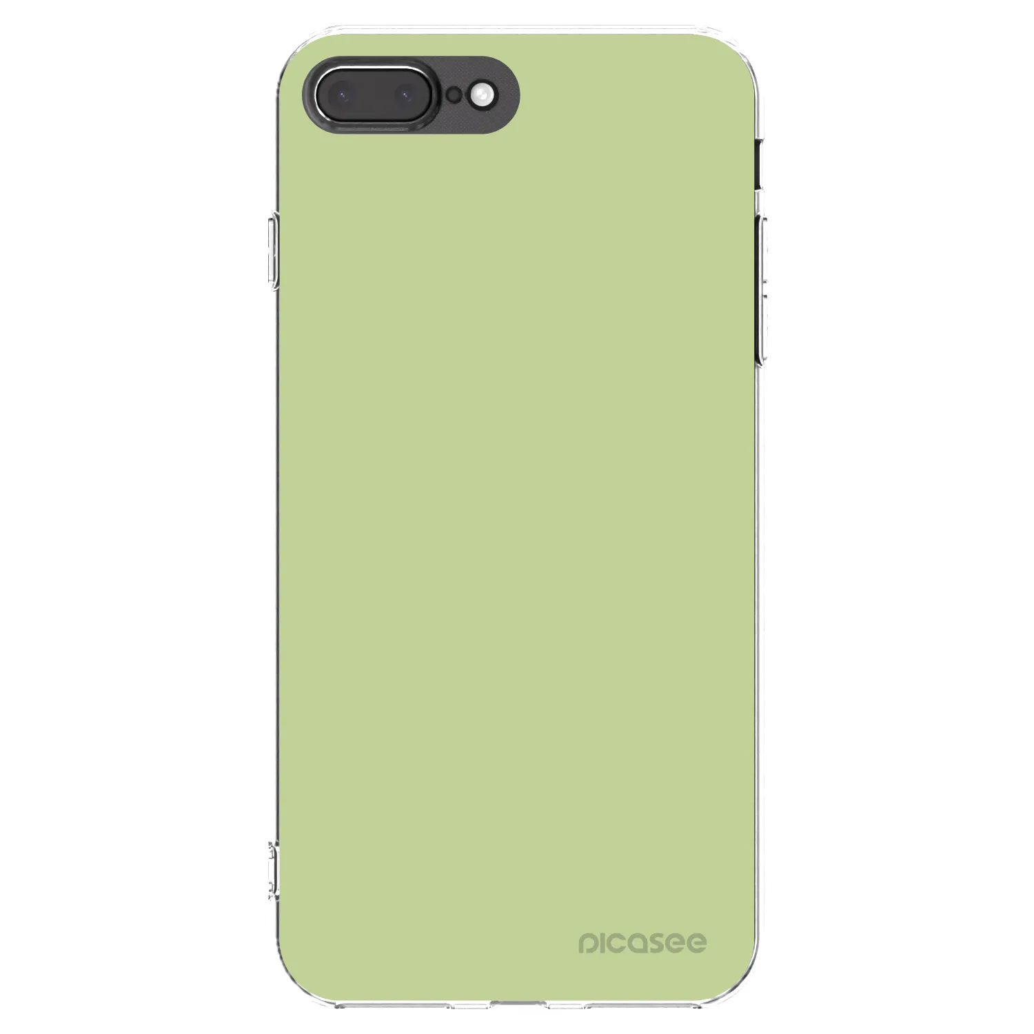 Picasee silikonska prozirna maskica za Apple iPhone 8 Plus - Heavenly Hints