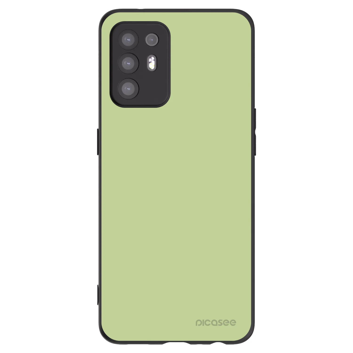 Picasee crna silikonska maskica za OPPO A94 5G - Heavenly Hints
