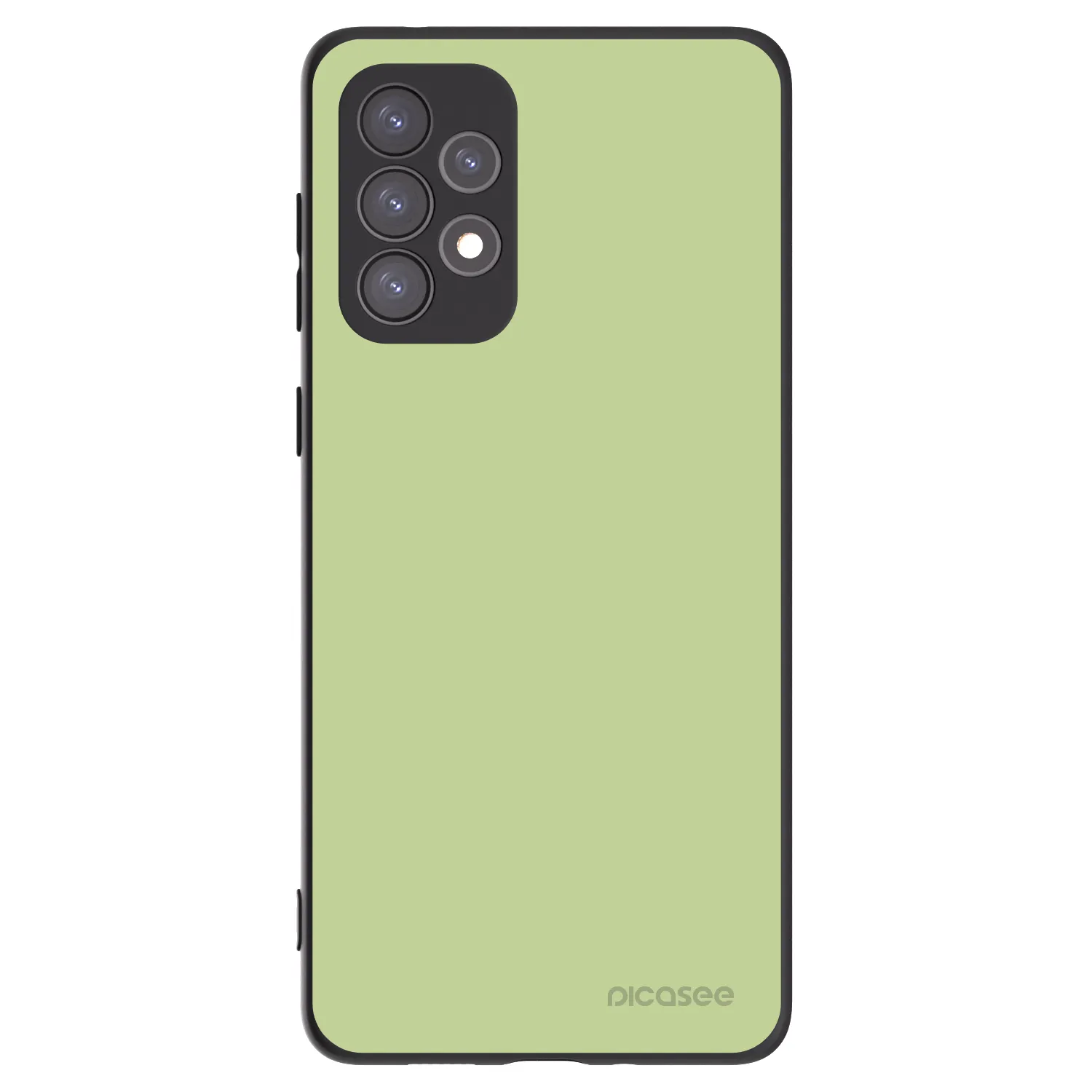 Picasee crna silikonska maskica za Samsung Galaxy A73 5G - Heavenly Hints