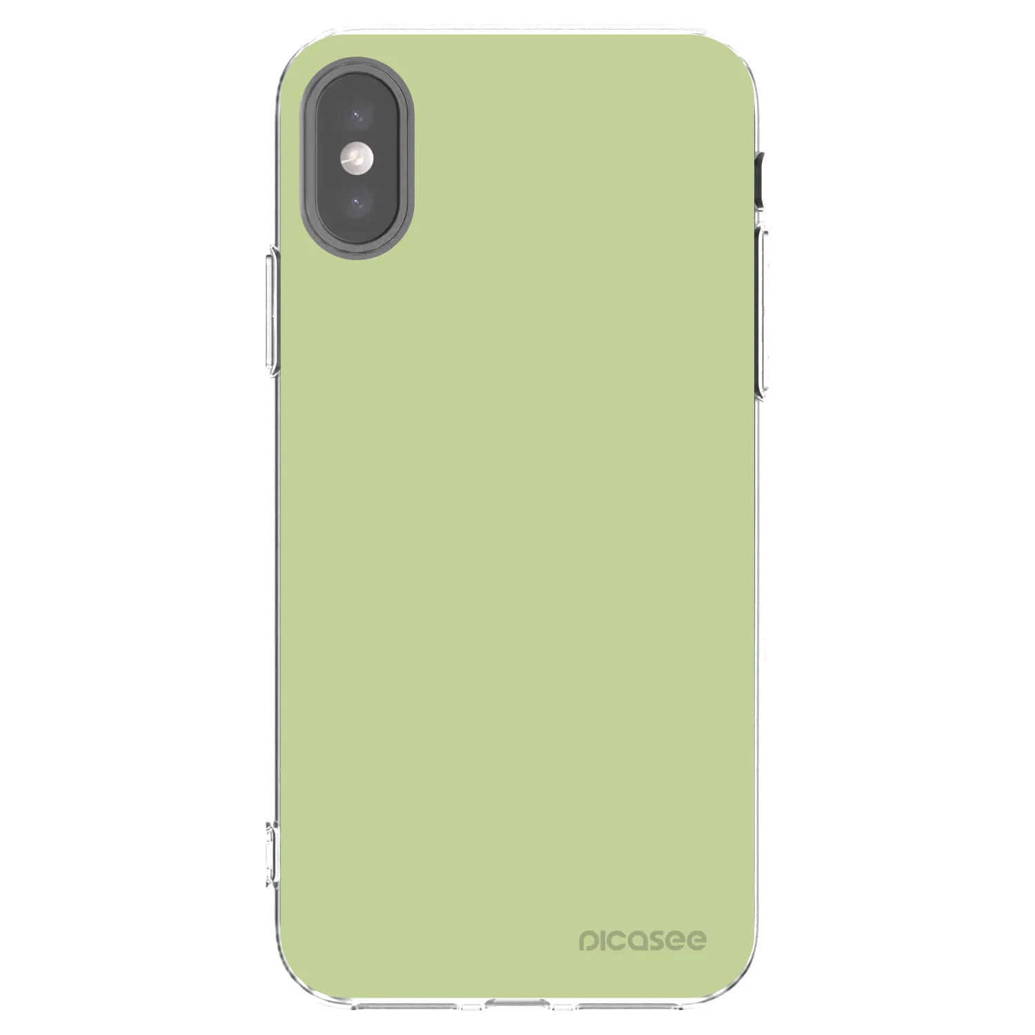 Picasee silikonska prozirna maskica za Apple iPhone X/XS - Heavenly Hints