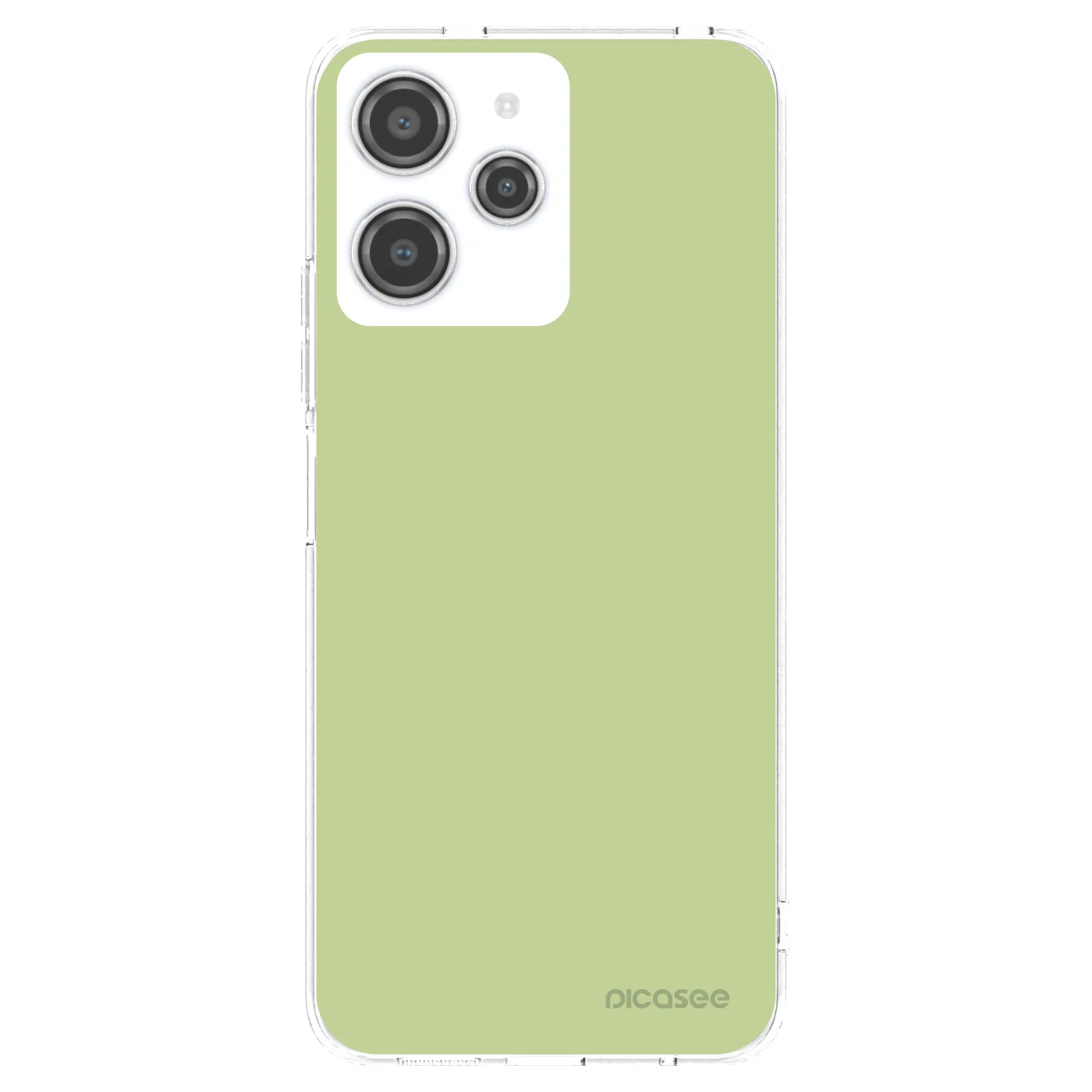 Picasee silikonska prozirna maskica za Xiaomi Redmi 12 4G - Heavenly Hints
