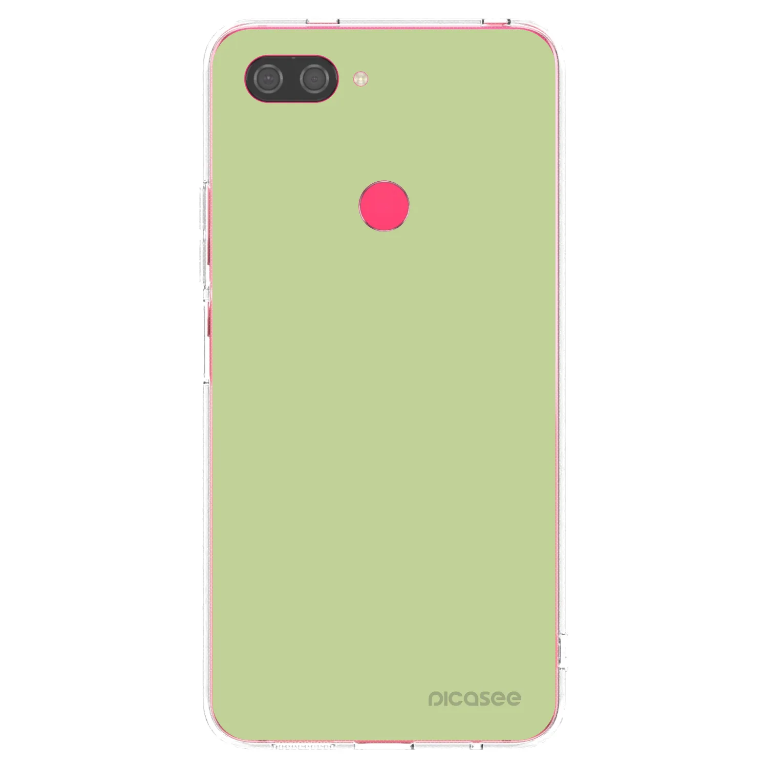 Picasee silikonska prozirna maskica za Xiaomi Mi 8 Lite - Heavenly Hints