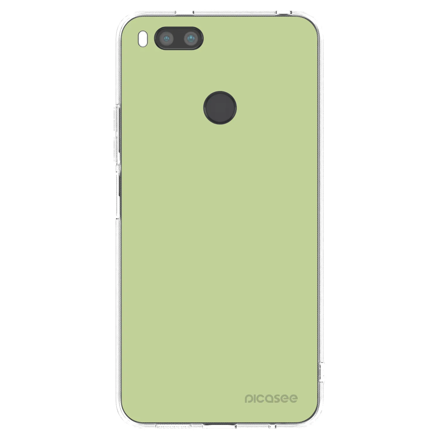 Picasee silikonska prozirna maskica za Xiaomi Mi A1 Global - Heavenly Hints
