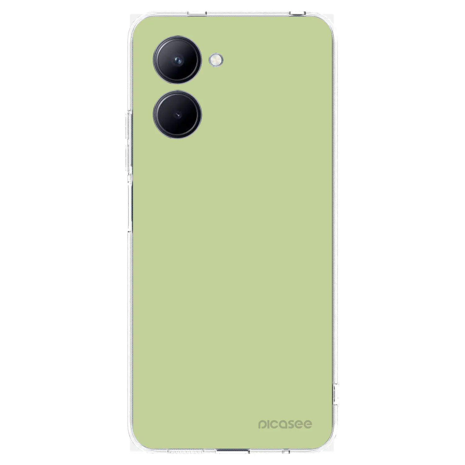 Picasee silikonska prozirna maskica za Realme C33 (2023) - Heavenly Hints
