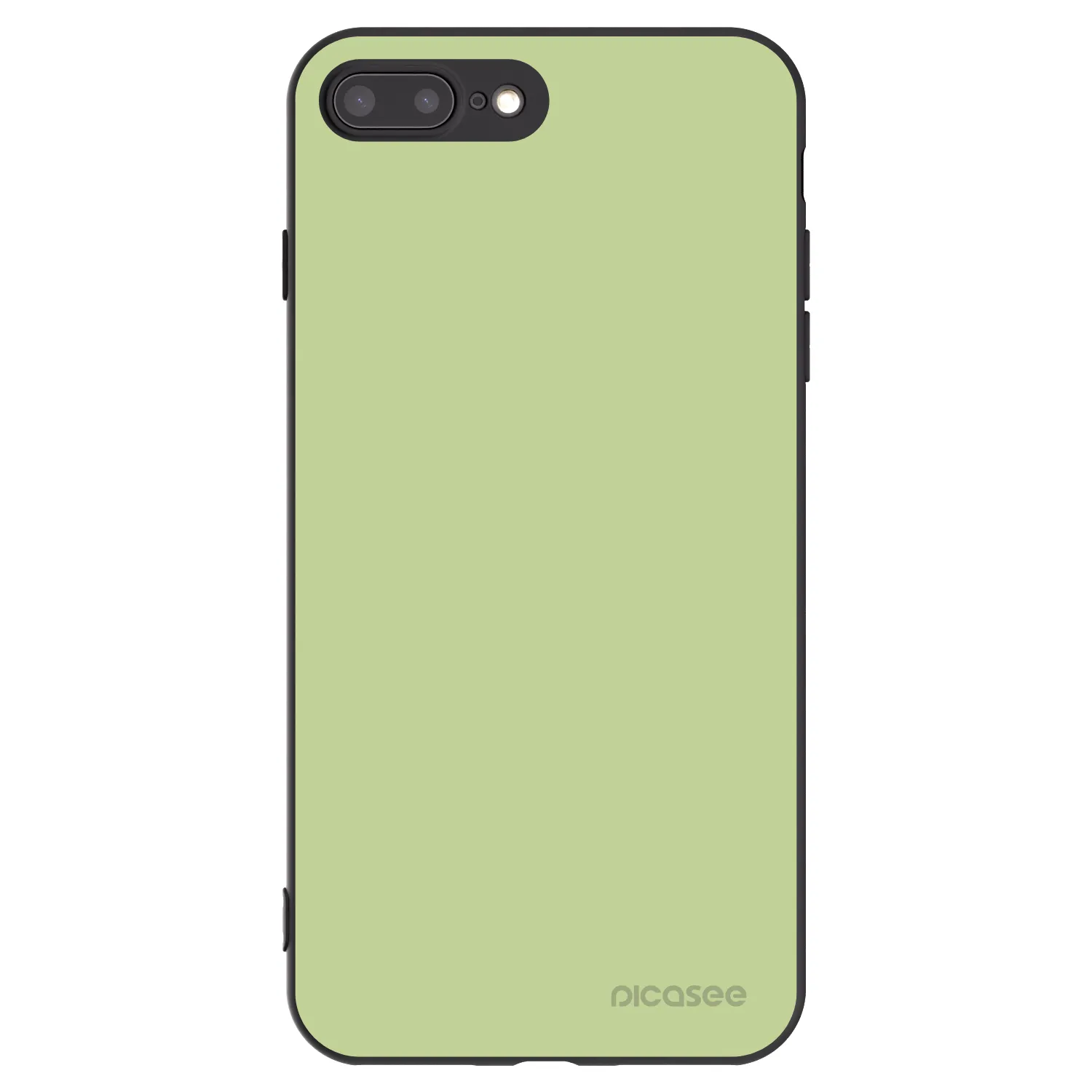 Picasee crna silikonska maskica za Apple iPhone 7 Plus - Heavenly Hints