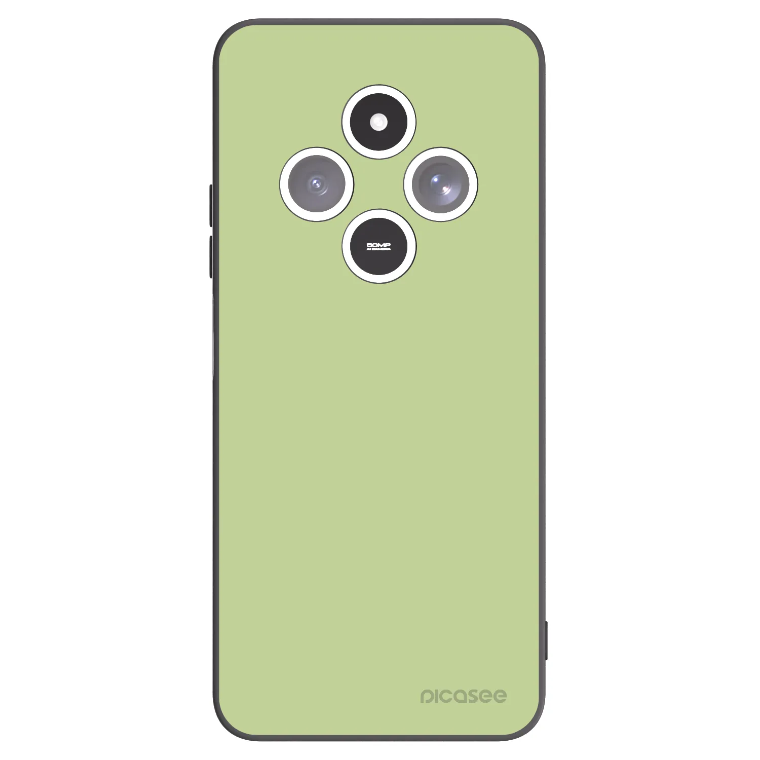 Picasee crna silikonska maskica za Xiaomi Redmi 14C - Heavenly Hints
