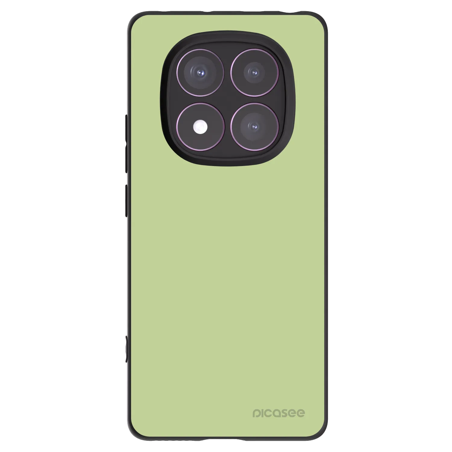 Picasee crna silikonska maskica za Xiaomi Redmi Note 14 Pro 4G - Heavenly Hints