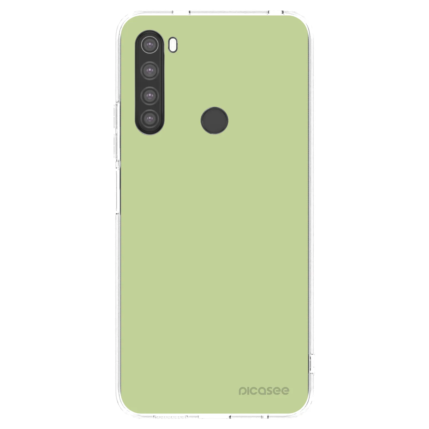 Picasee silikonska prozirna maskica za Xiaomi Redmi Note 8 - Heavenly Hints
