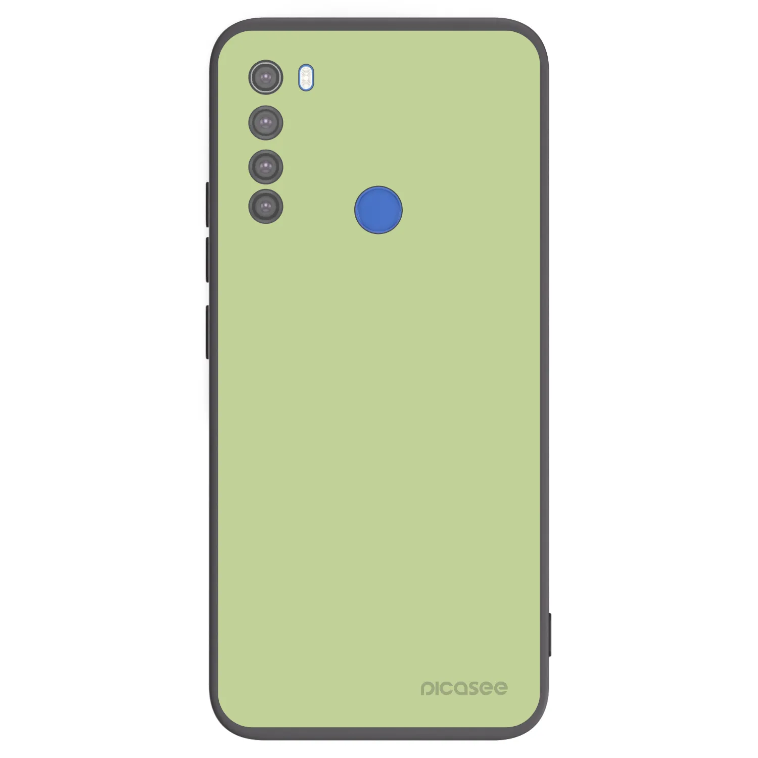 Picasee crna silikonska maskica za Xiaomi Redmi Note 8T - Heavenly Hints
