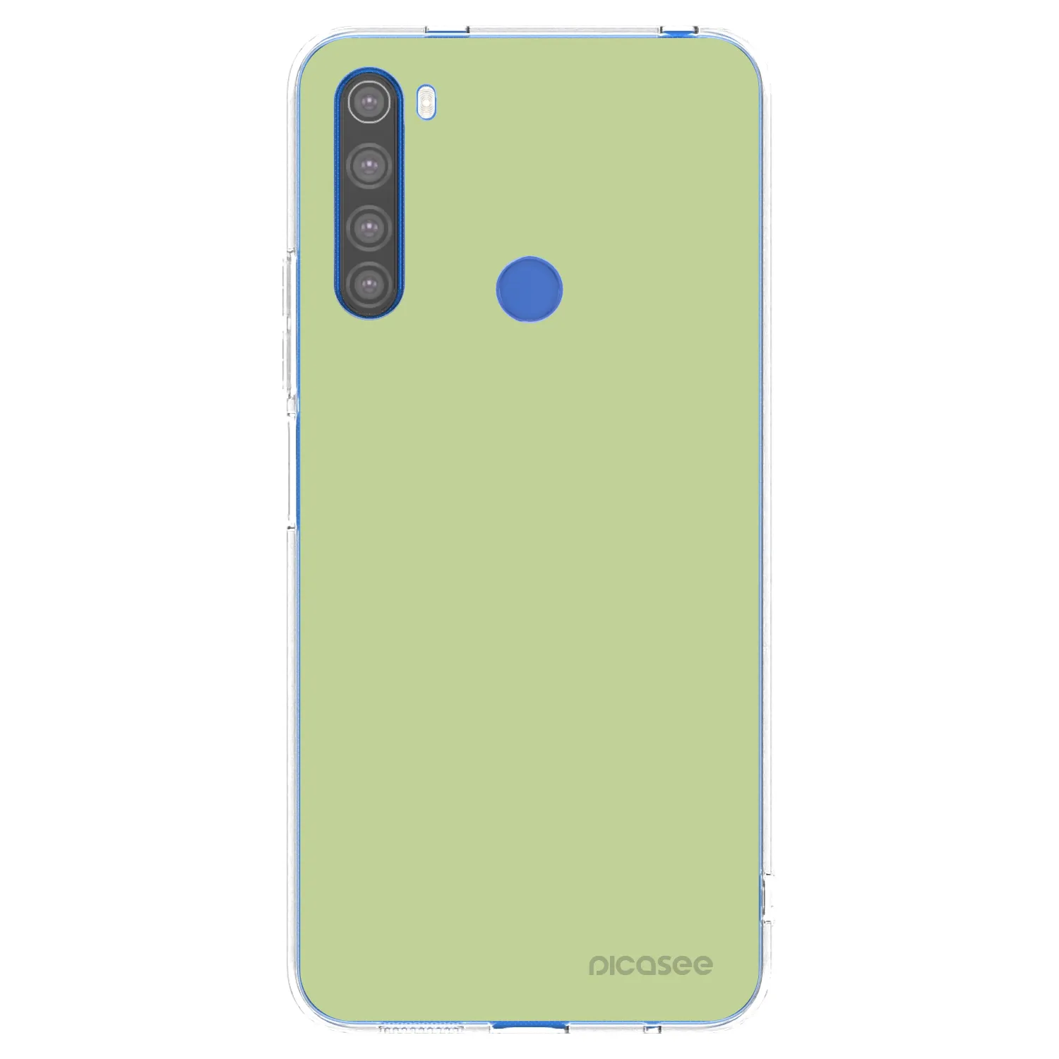Picasee silikonska prozirna maskica za Xiaomi Redmi Note 8T - Heavenly Hints