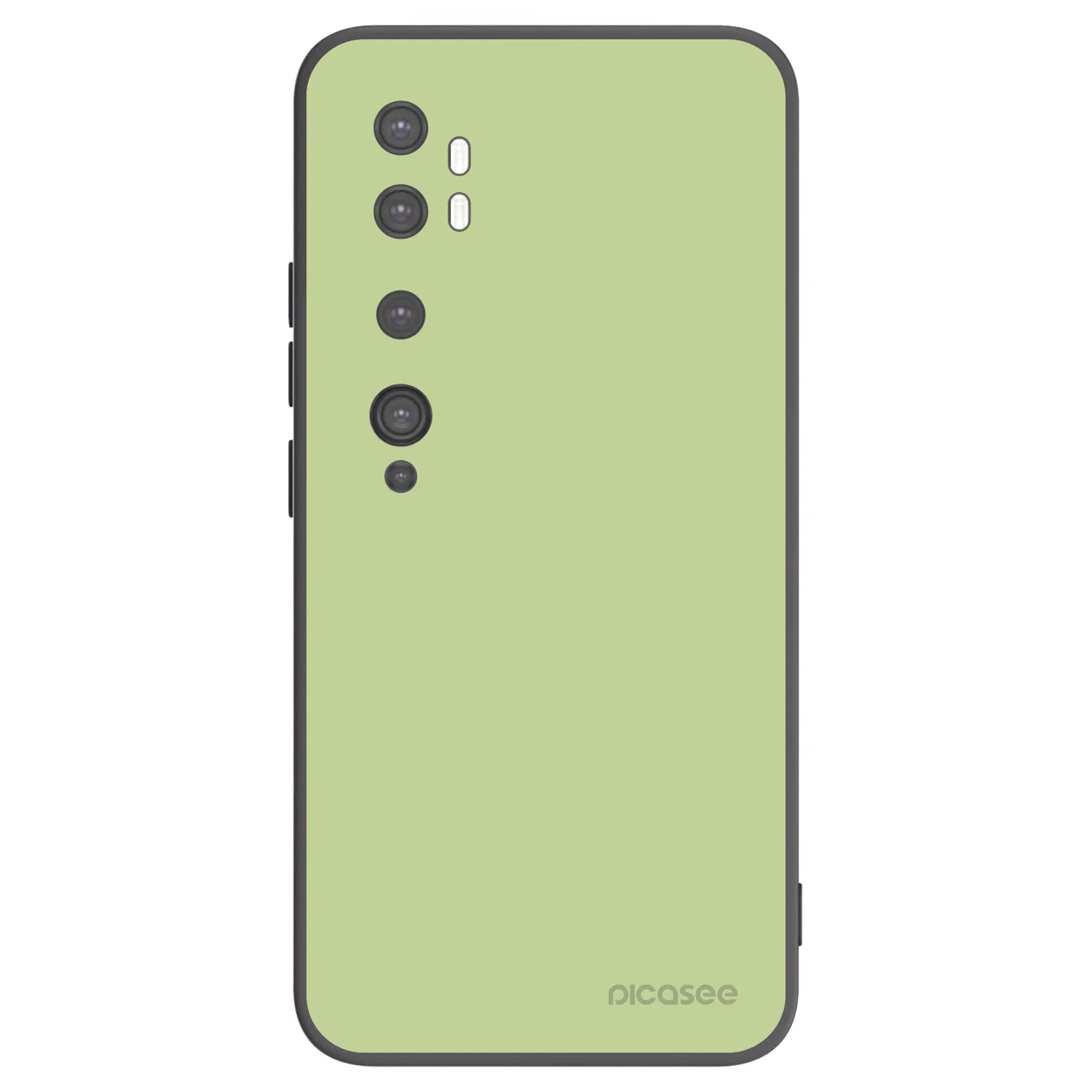 Picasee crna silikonska maskica za Xiaomi Mi Note 10 (Pro) - Heavenly Hints
