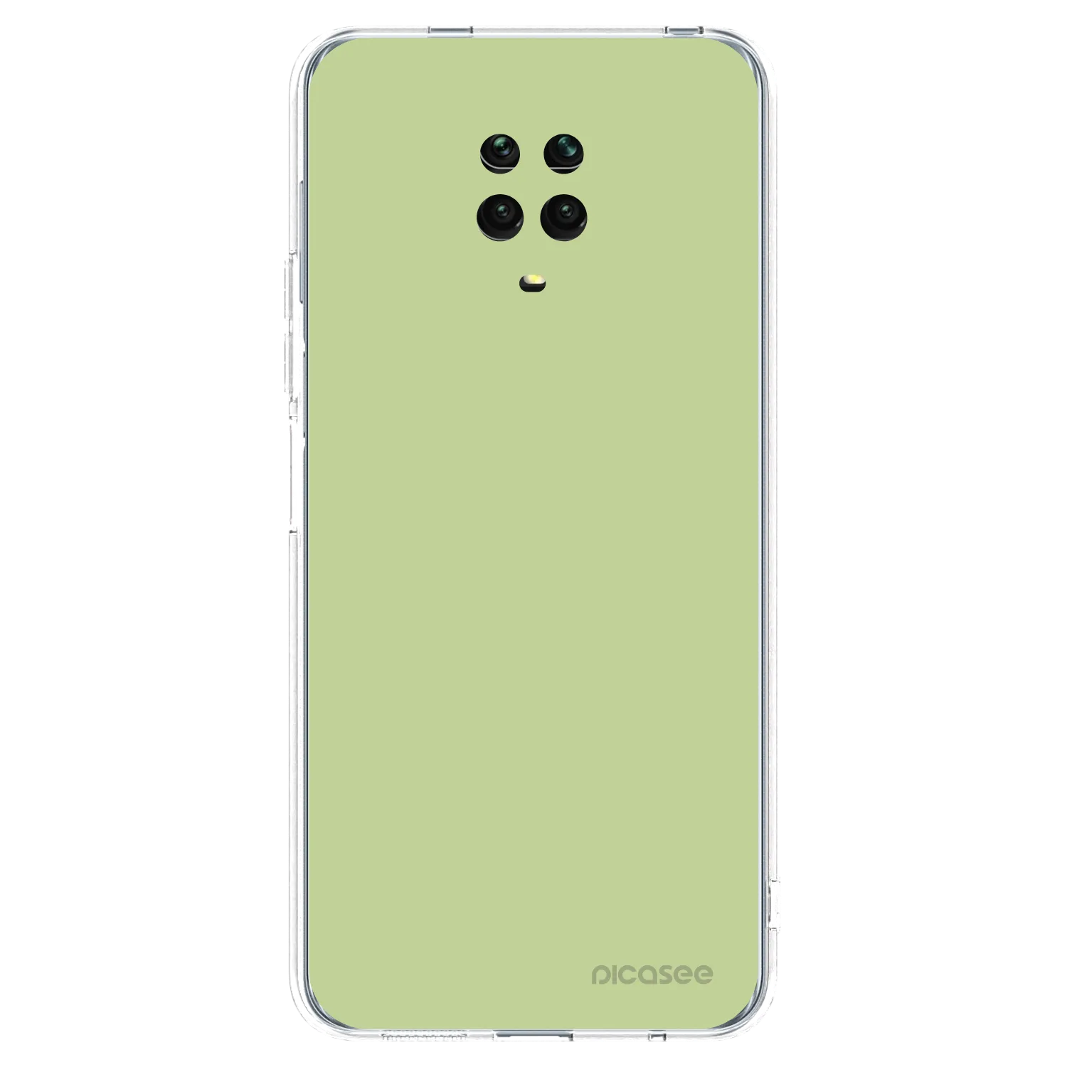 Picasee silikonska prozirna maskica za Xiaomi Redmi Note 9 Pro - Heavenly Hints