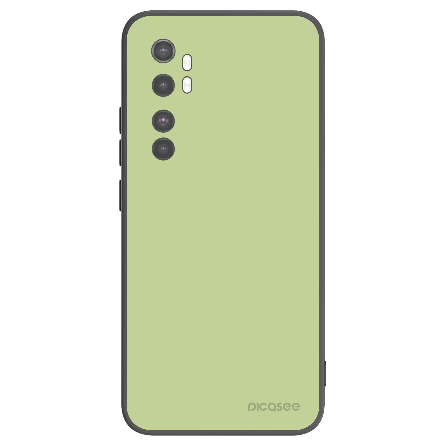 Picasee crna silikonska maskica za Xiaomi Mi Note 10 Lite - Heavenly Hints