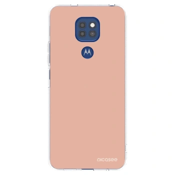 Picasee silikonska prozirna maskica za Motorola Moto G9 Play - Lullaby