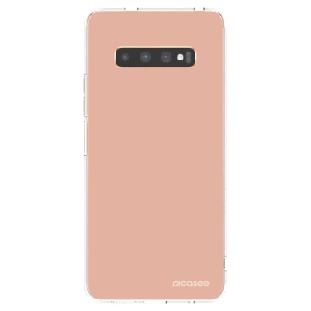 Picasee silikonska prozirna maskica za Samsung Galaxy S10 Plus G975 - Lullaby