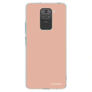 Picasee crna silikonska maskica za Xiaomi Redmi Note 9 - Lullaby