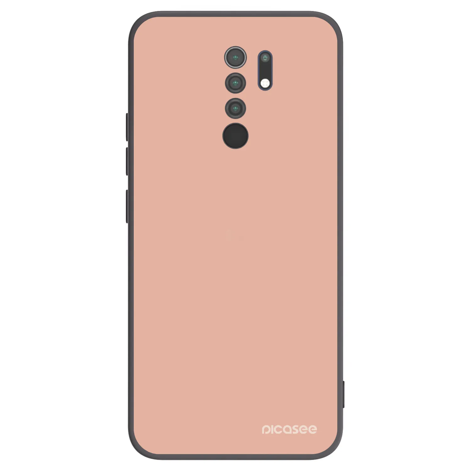 Picasee crna silikonska maskica za Xiaomi Redmi 9 - Lullaby
