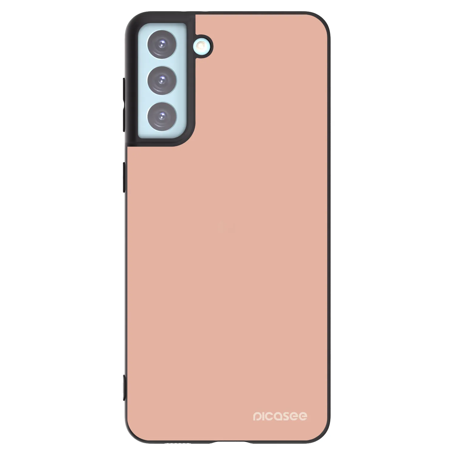 Picasee crna silikonska maskica za Samsung Galaxy S21+ 5G G996F - Lullaby