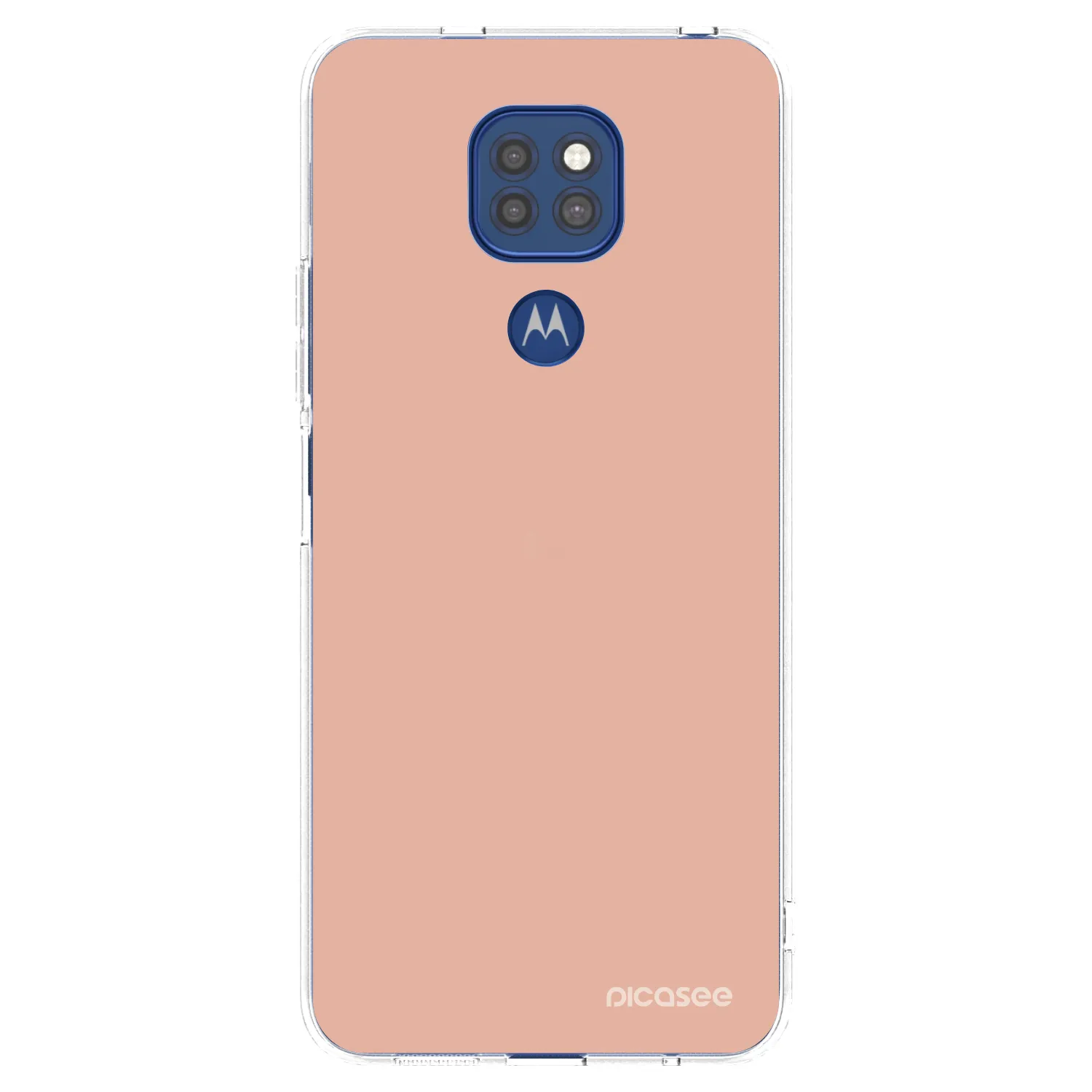 Picasee silikonska prozirna maskica za Motorola Moto G9 Play - Lullaby