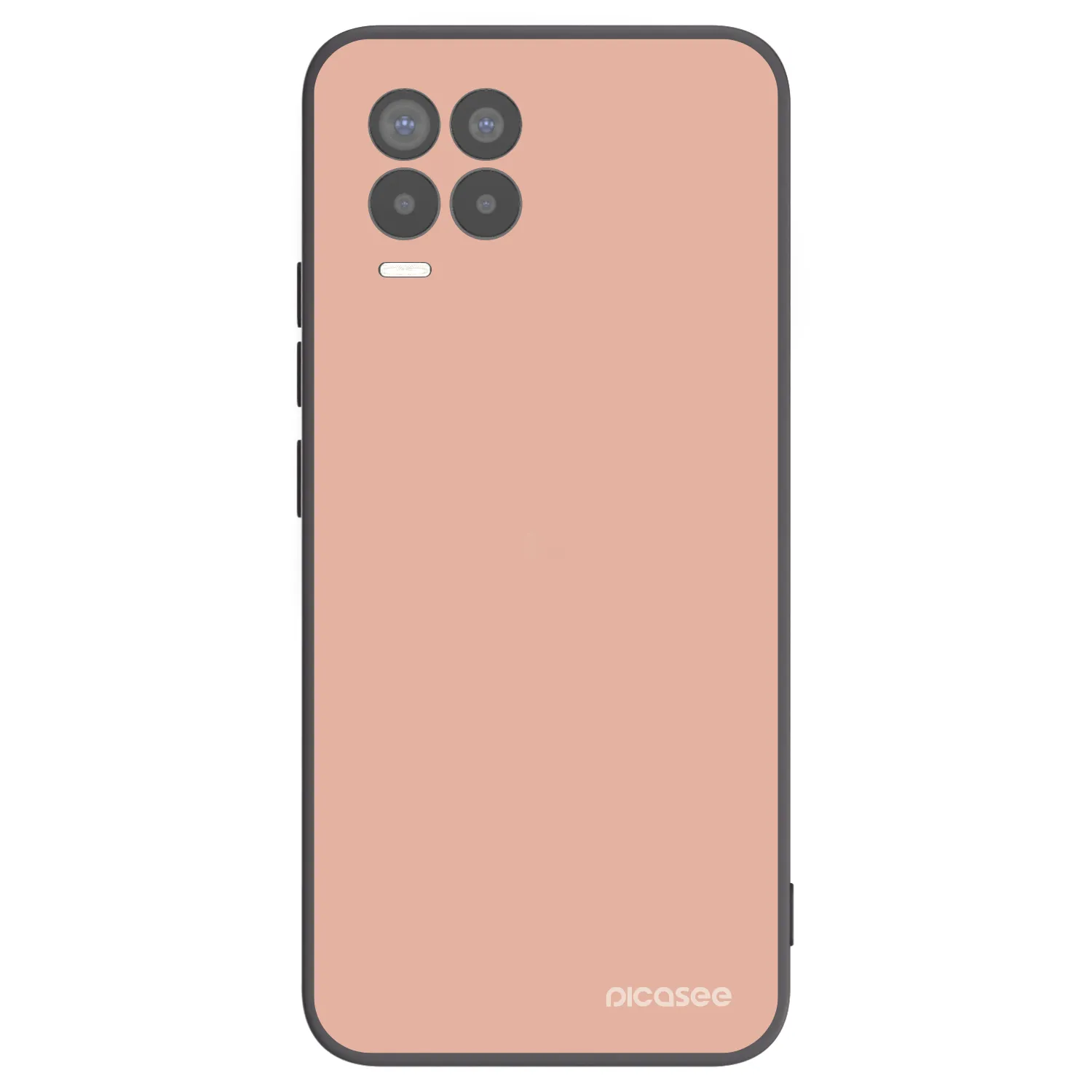 Picasee crna silikonska maskica za Realme 8 Pro - Lullaby