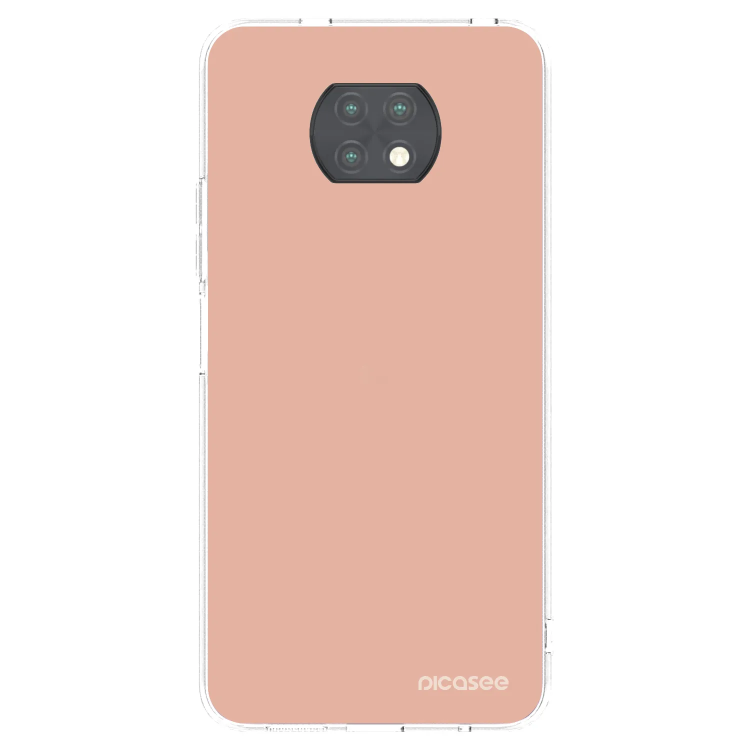 Picasee silikonska prozirna maskica za Xiaomi Redmi Note 9T - Lullaby