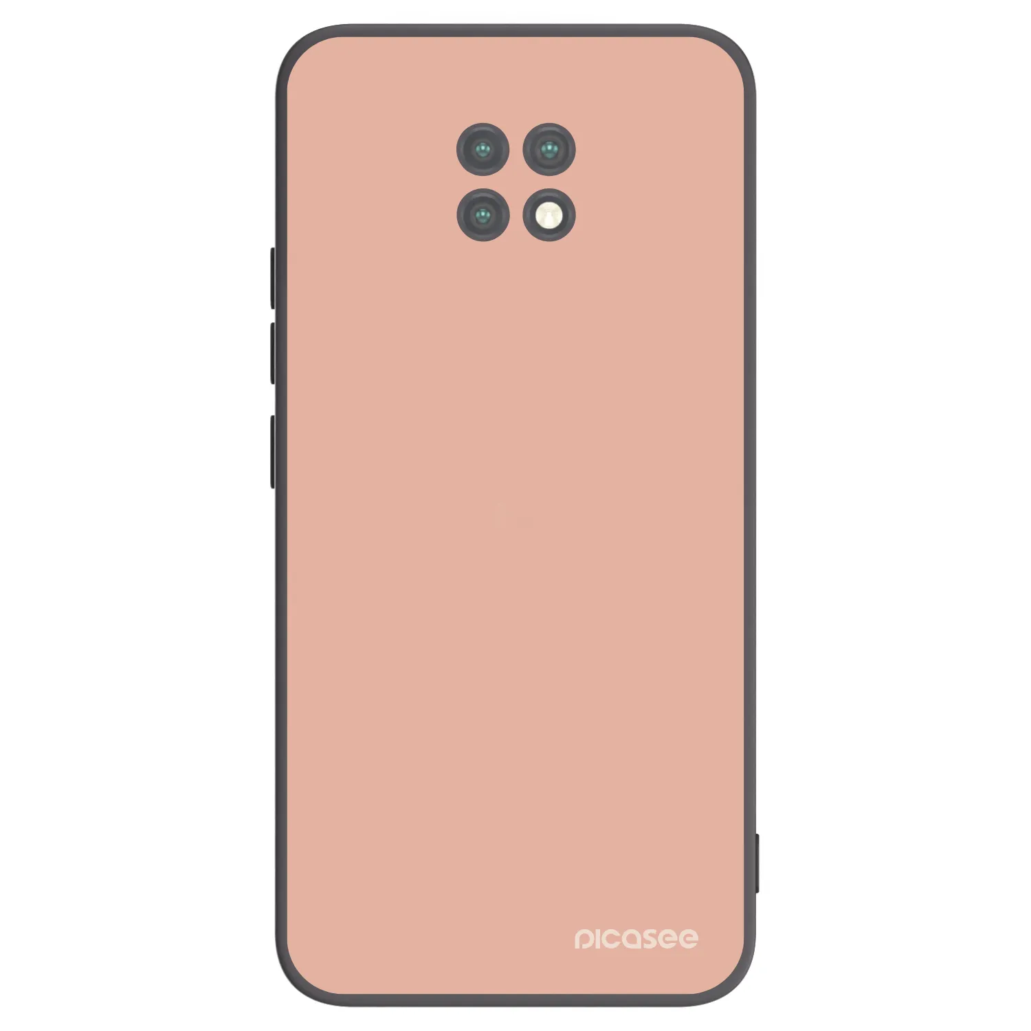Picasee crna silikonska maskica za Xiaomi Redmi Note 9T - Lullaby