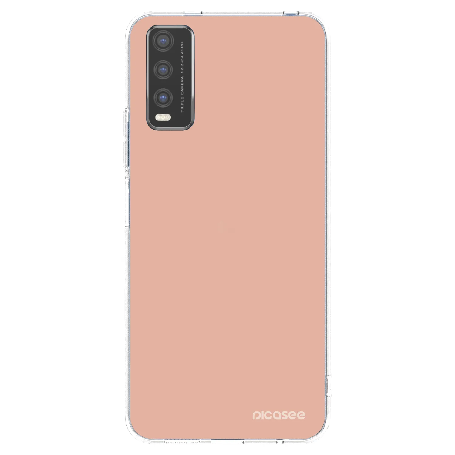 Picasee silikonska prozirna maskica za Vivo Y20s - Lullaby