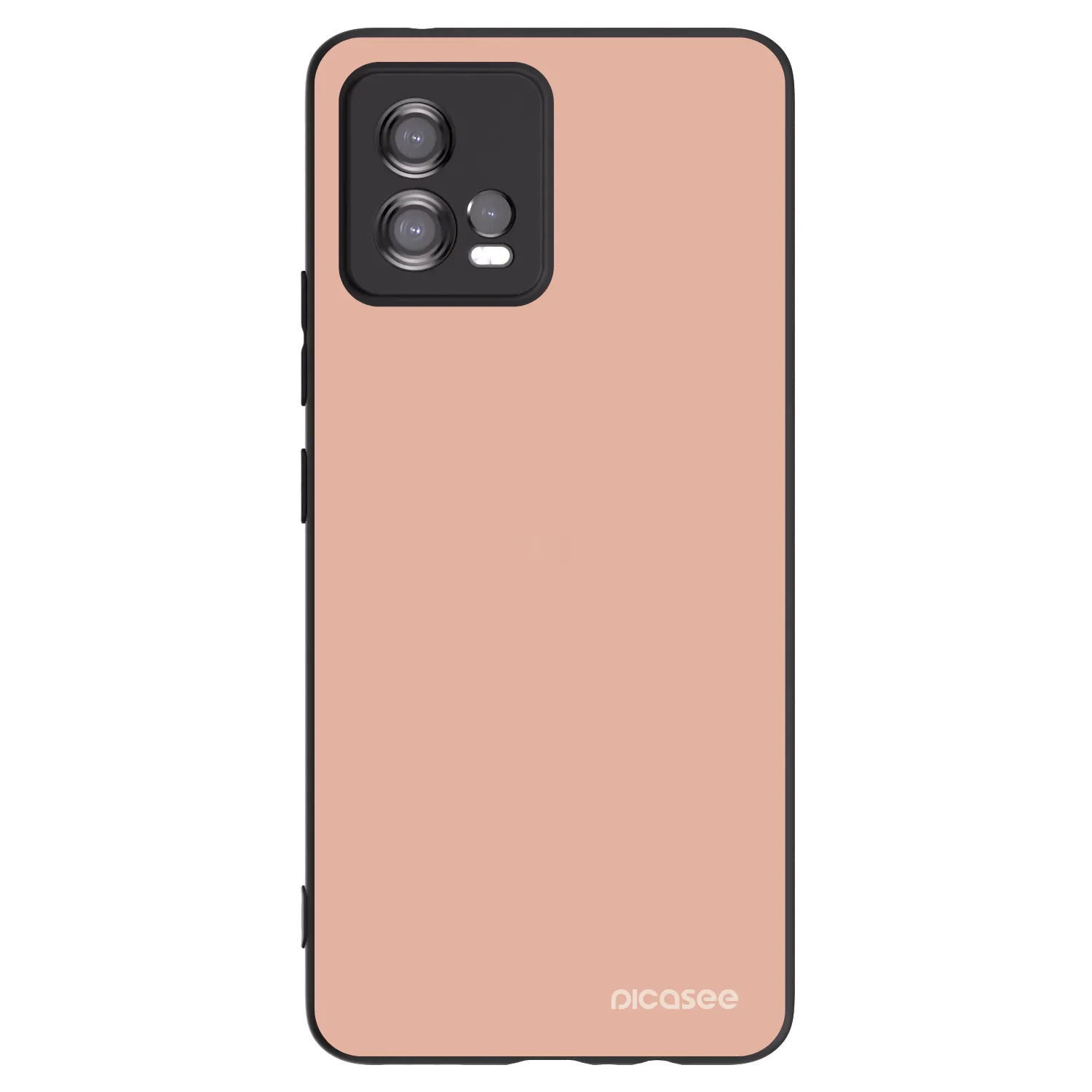 Picasee crna silikonska maskica za Motorola Moto G72 - Lullaby