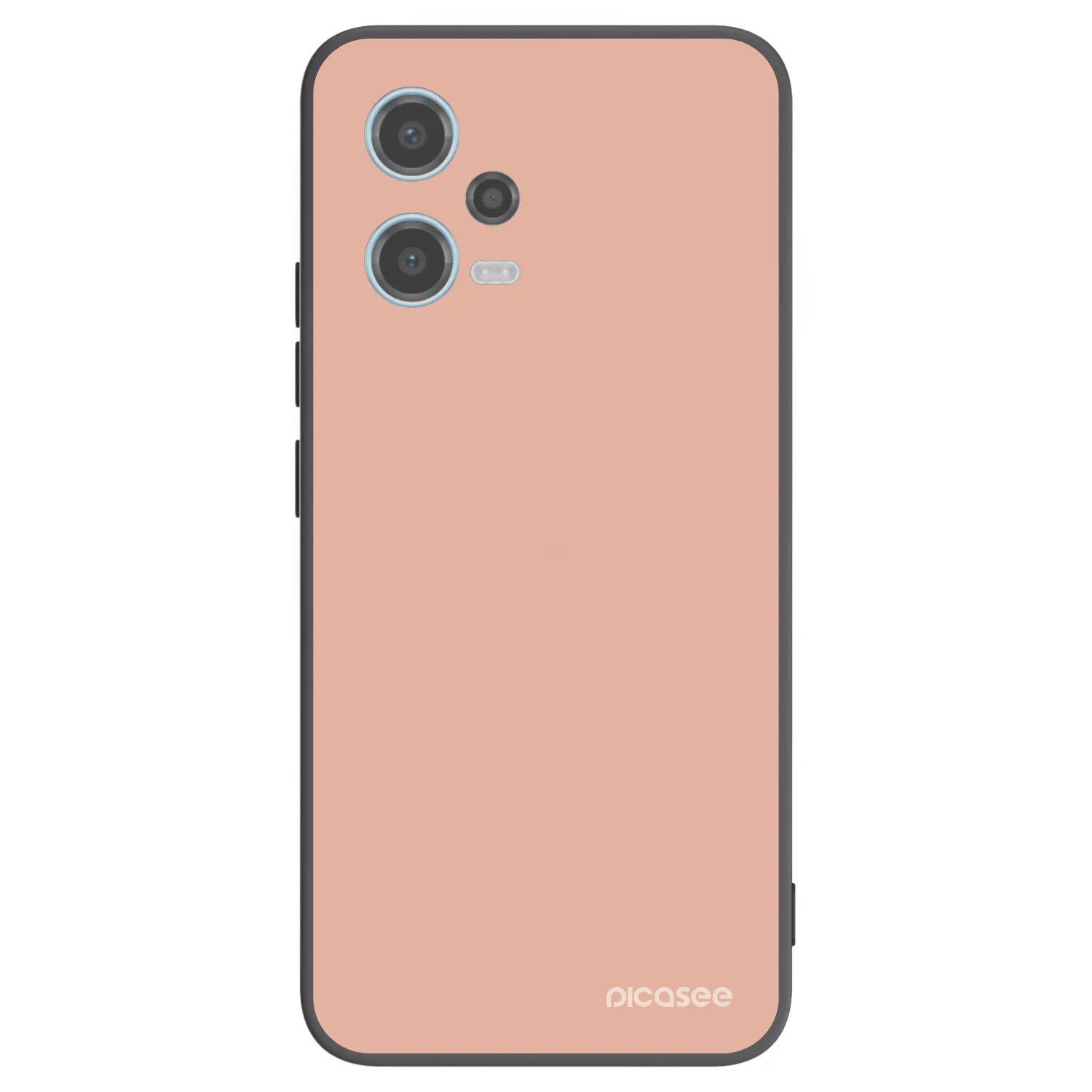 Picasee crna silikonska maskica za Xiaomi Redmi Note 12 5G - Lullaby