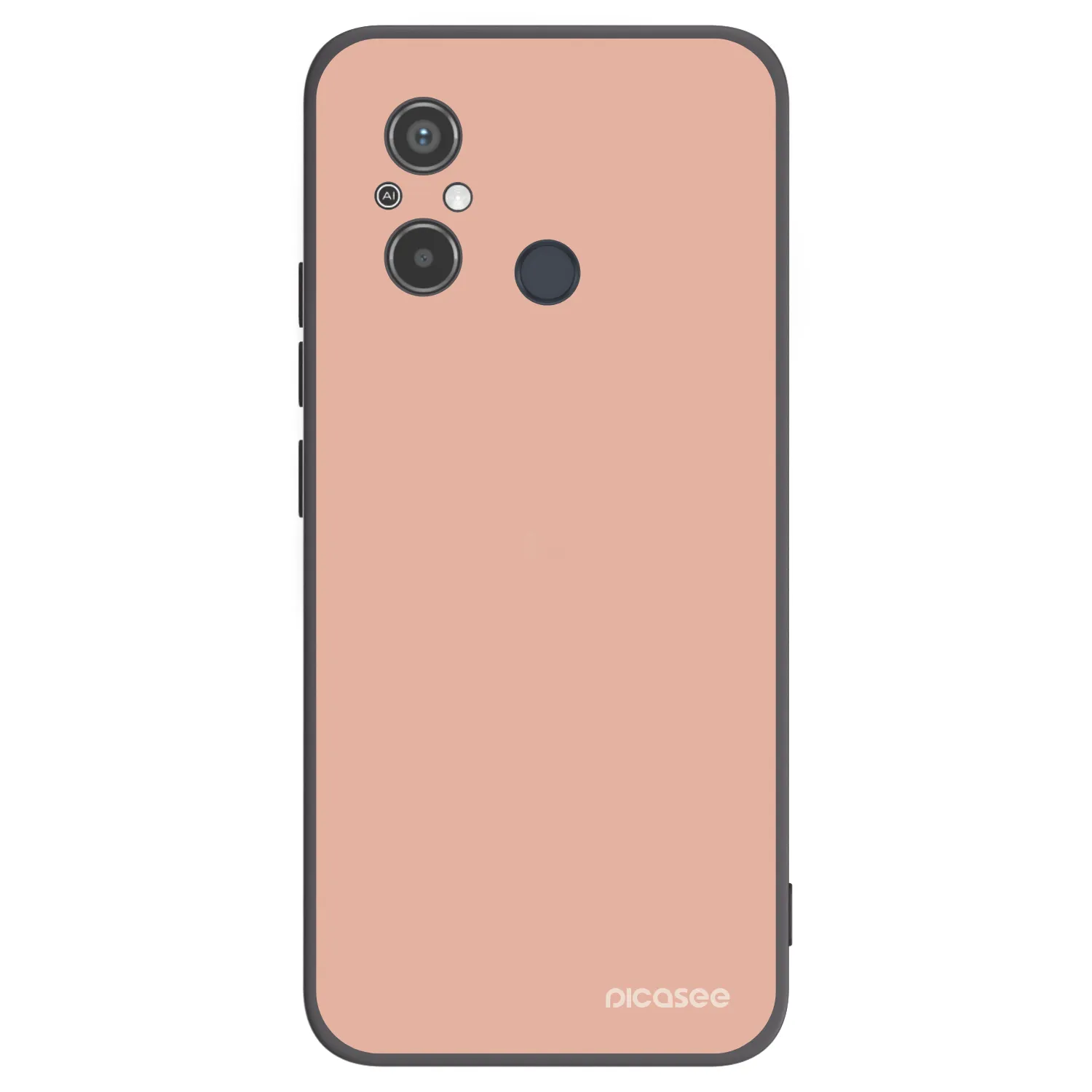 Picasee crna silikonska maskica za Xiaomi Redmi 12C - Lullaby