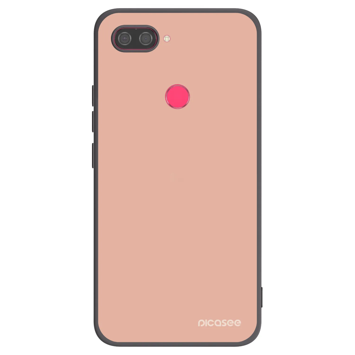 Picasee crna silikonska maskica za Xiaomi Mi 8 Lite - Lullaby