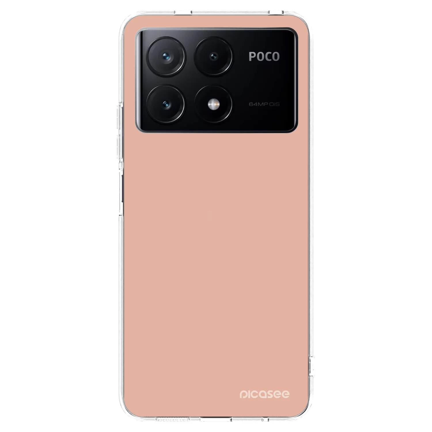 Picasee silikonska prozirna maskica za Xiaomi Poco X6 Pro - Lullaby