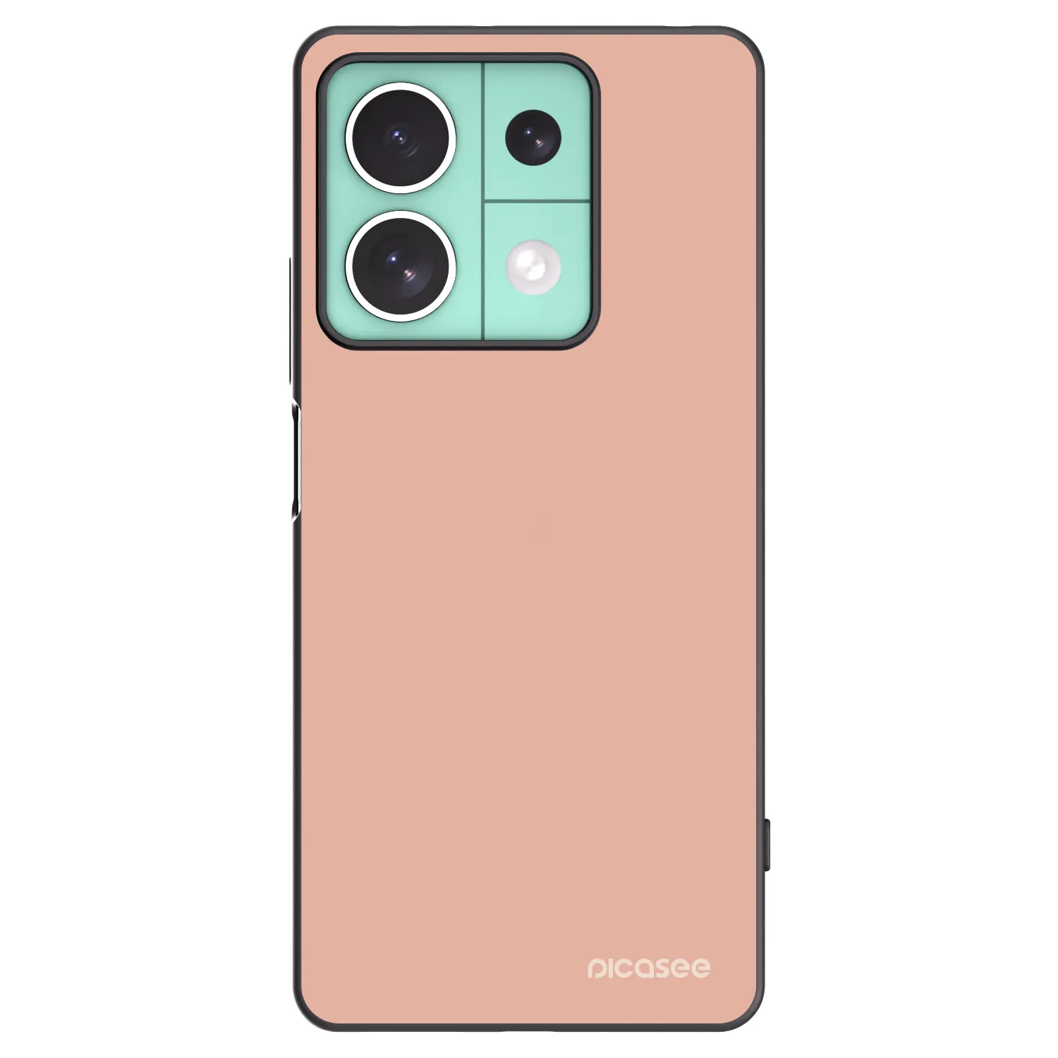 Picasee crna silikonska maskica za Xiaomi Redmi Note 13 5G - Lullaby
