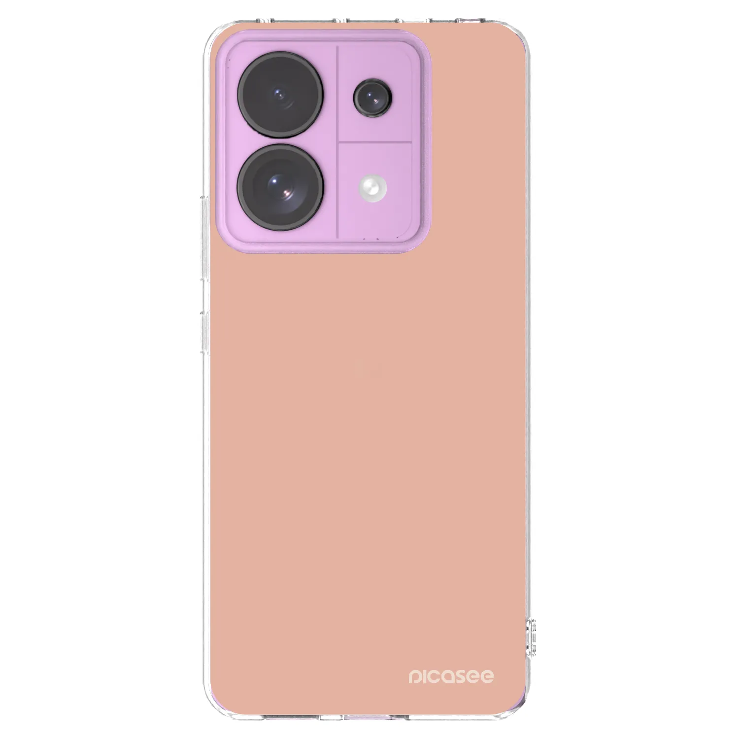Picasee silikonska prozirna maskica za Xiaomi Redmi Note 13 Pro 5G - Lullaby