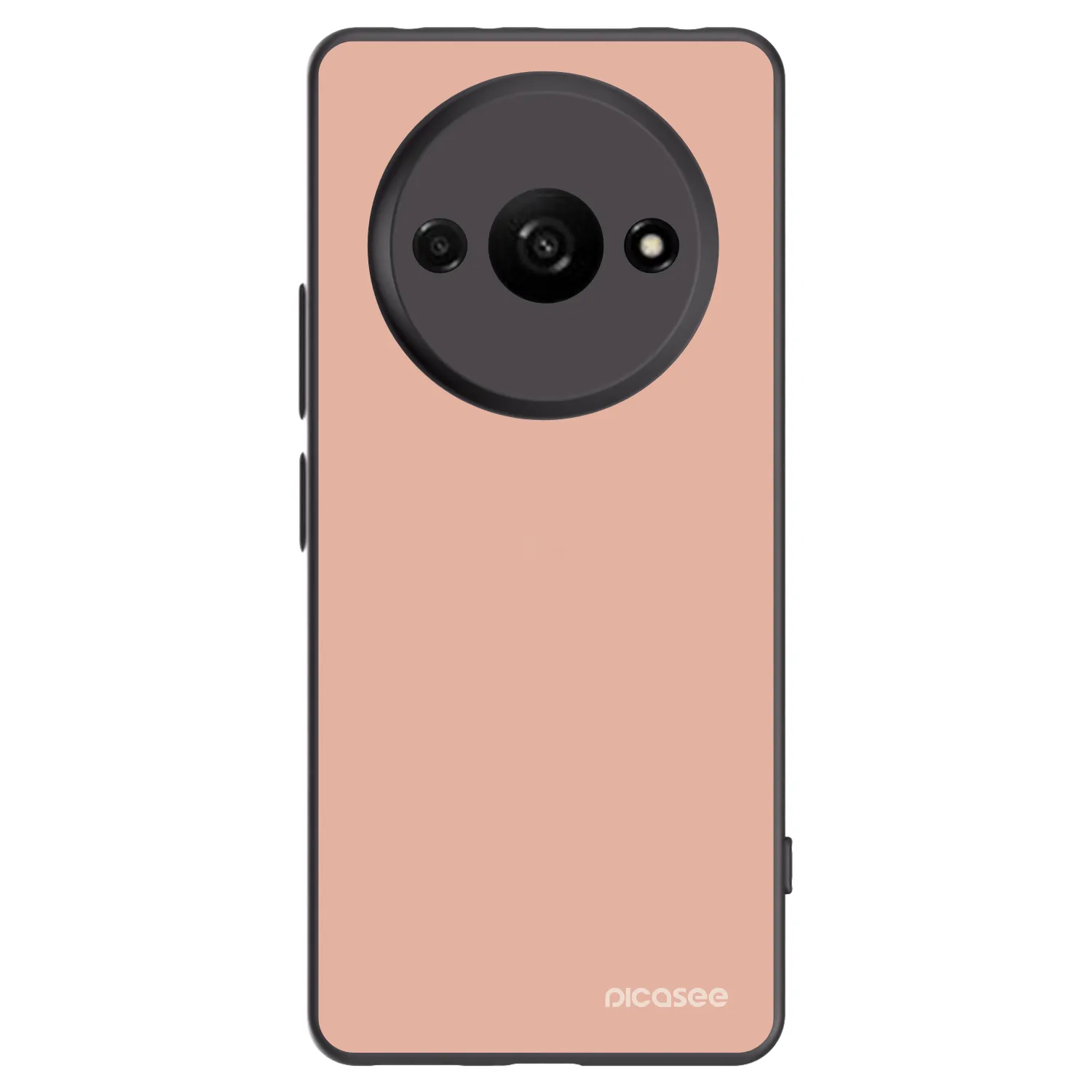 Picasee crna silikonska maskica za Xiaomi Redmi A3 - Lullaby