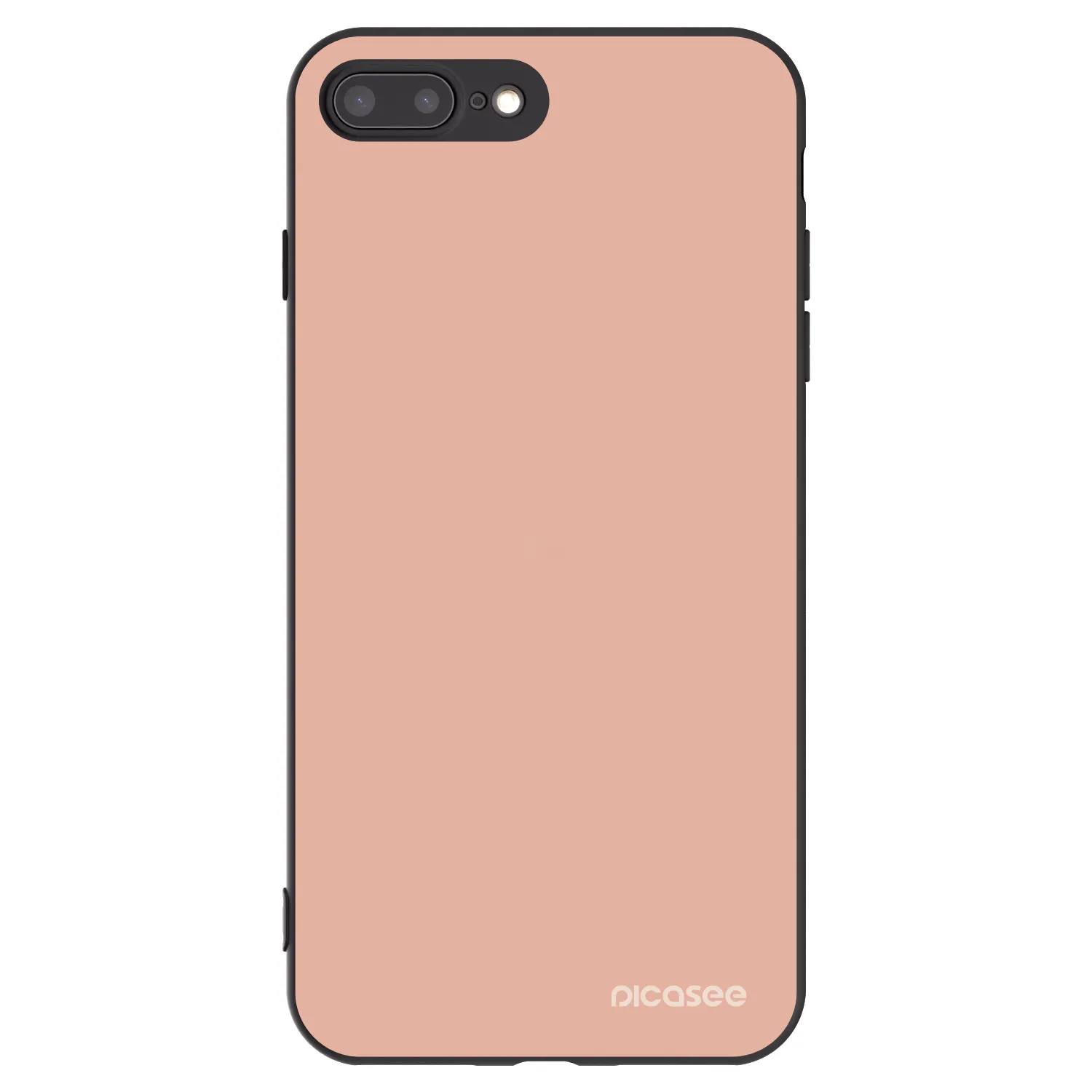 Picasee crna silikonska maskica za Apple iPhone 7 Plus - Lullaby