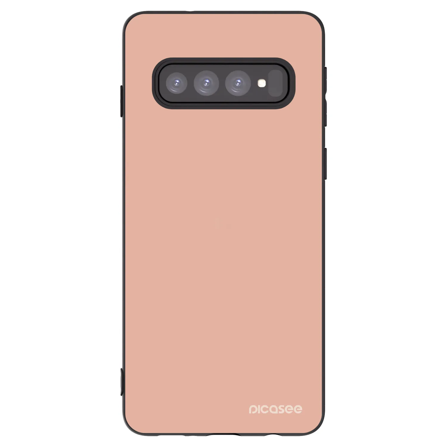 Picasee crna silikonska maskica za Samsung Galaxy S10 G973 - Lullaby