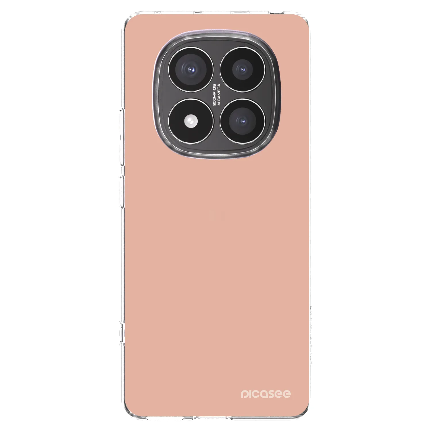 Picasee silikonska prozirna maskica za Xiaomi Redmi Note 14 Pro+ 5G - Lullaby