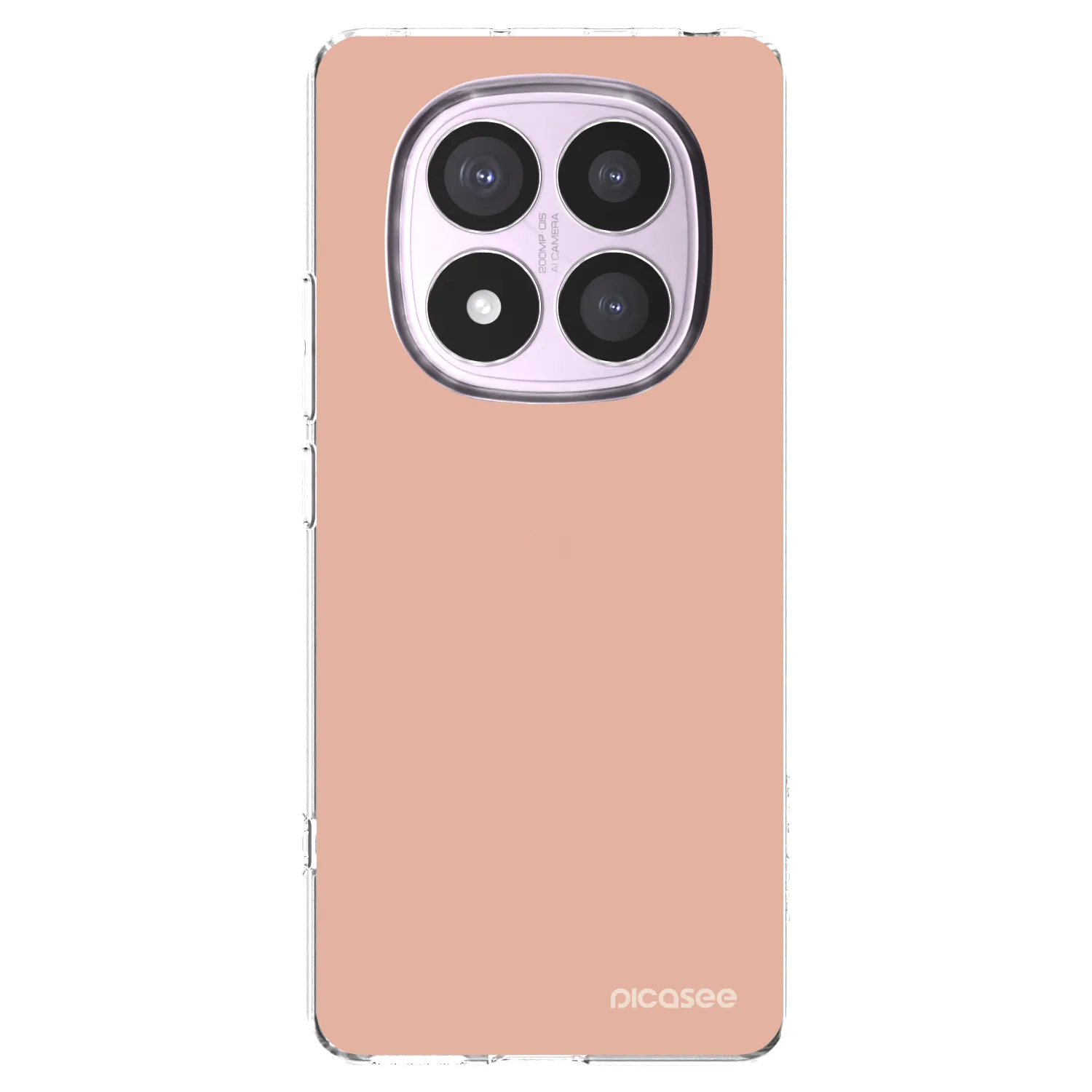 Picasee silikonska prozirna maskica za Xiaomi Redmi Note 14 Pro 5G - Lullaby