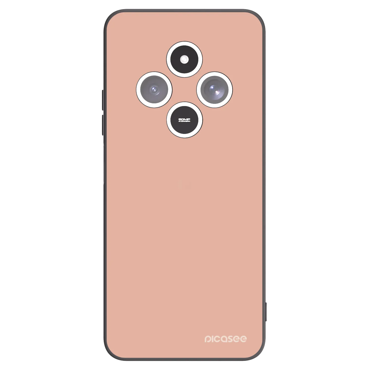 Picasee crna silikonska maskica za Xiaomi Redmi 14C - Lullaby