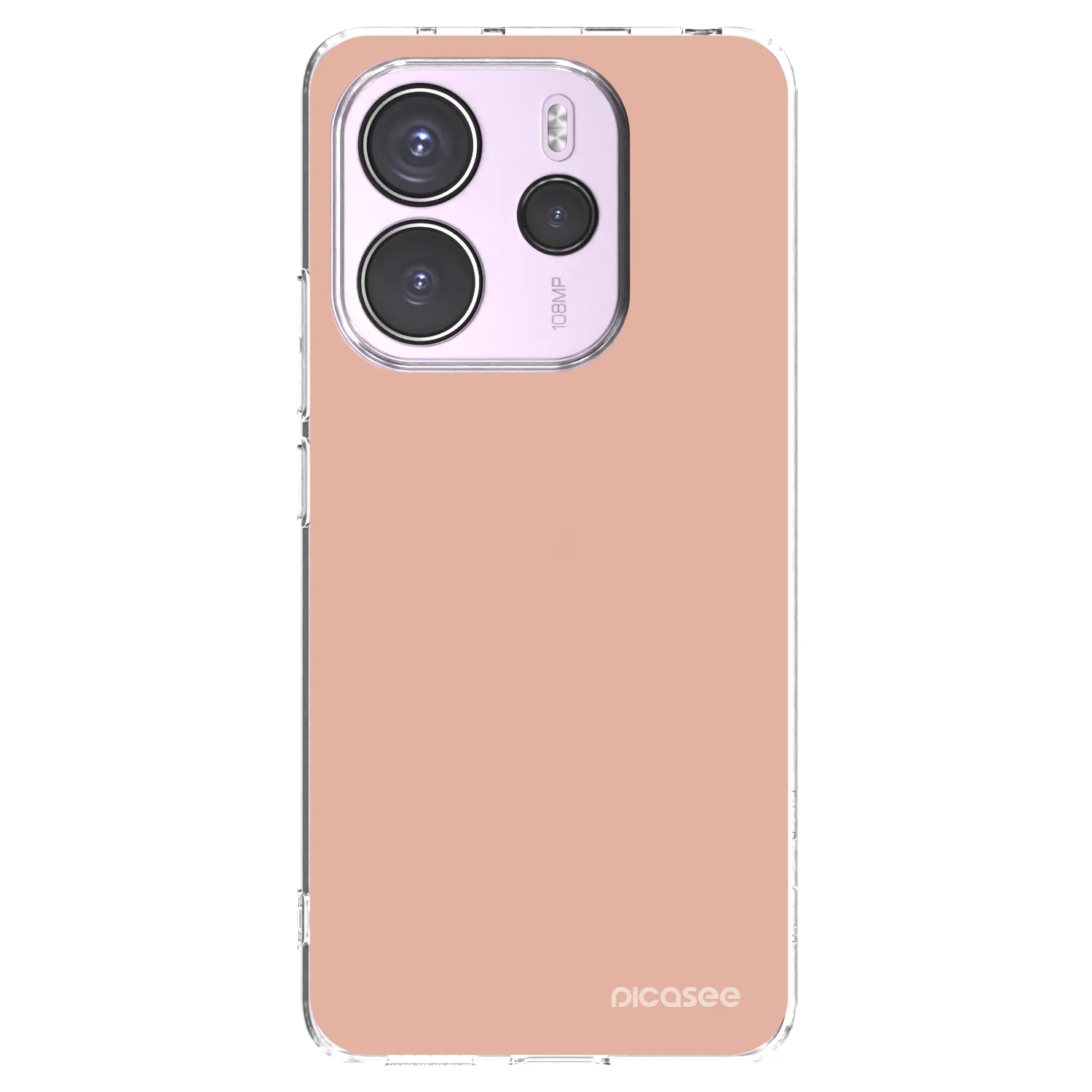 Picasee silikonska prozirna maskica za Xiaomi Redmi Note 14 4G - Lullaby