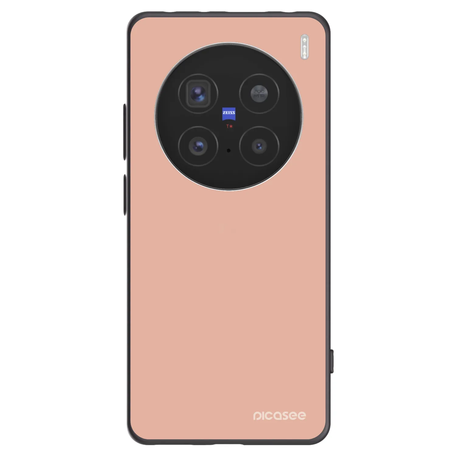 Picasee crna silikonska maskica za Vivo X200 Pro - Lullaby