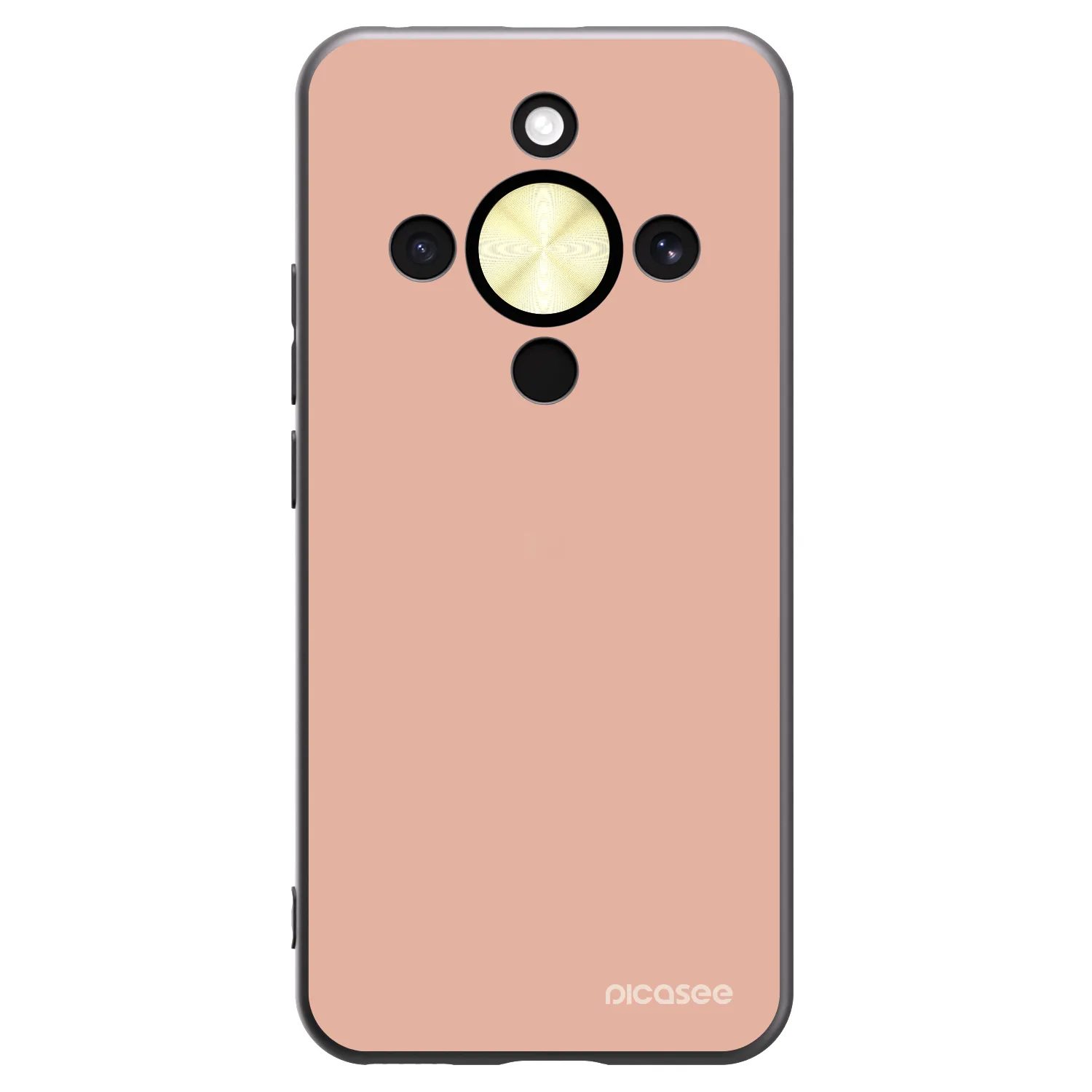 Picasee crna silikonska maskica za Honor Magic8 Lite 5G - Lullaby