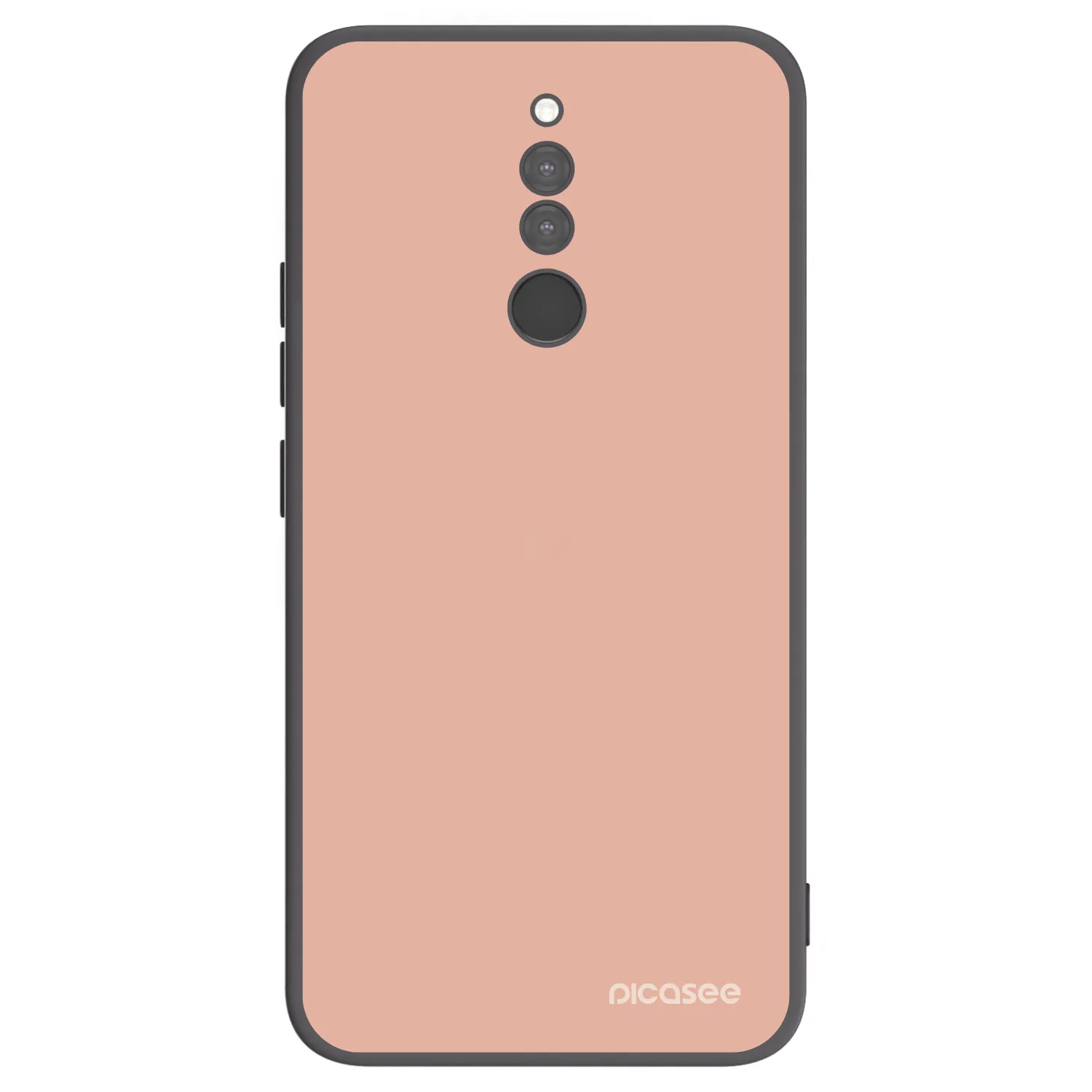 Picasee crna silikonska maskica za Xiaomi Redmi 8 - Lullaby