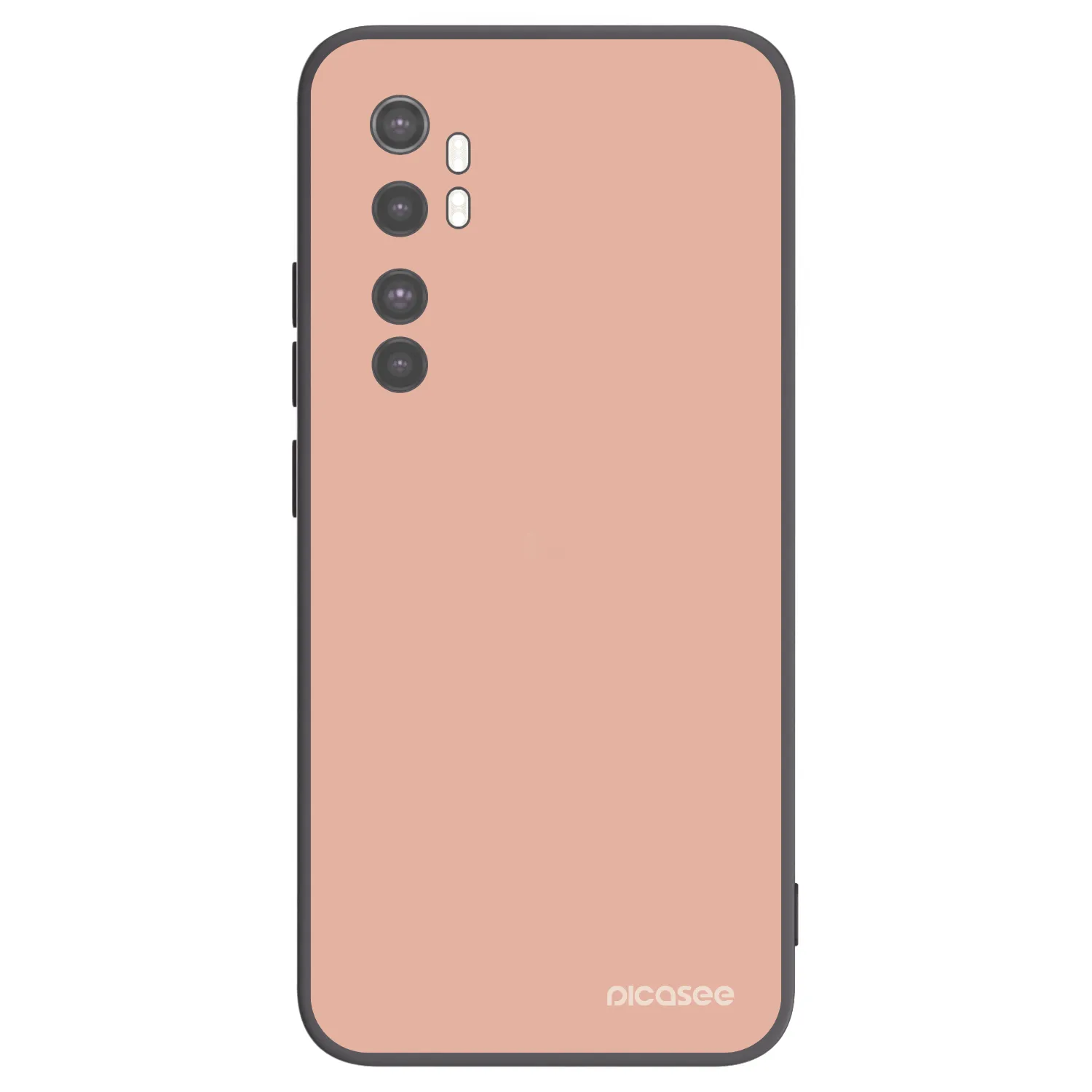 Picasee crna silikonska maskica za Xiaomi Mi Note 10 Lite - Lullaby