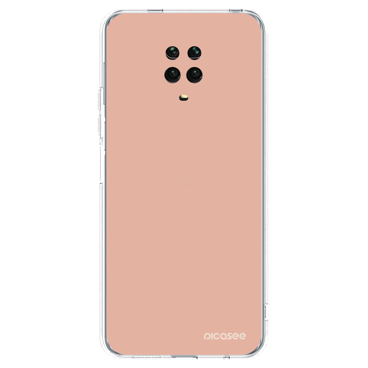 Picasee silikonska prozirna maskica za Xiaomi Redmi Note 9S - Lullaby
