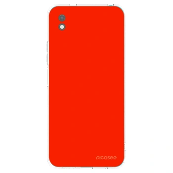 Picasee crna silikonska maskica za Xiaomi Redmi 9A - Maranello Red